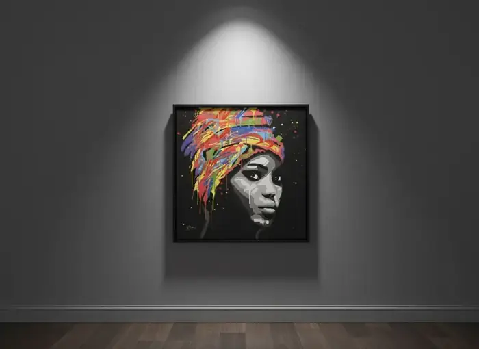 Canvas on Float Frames